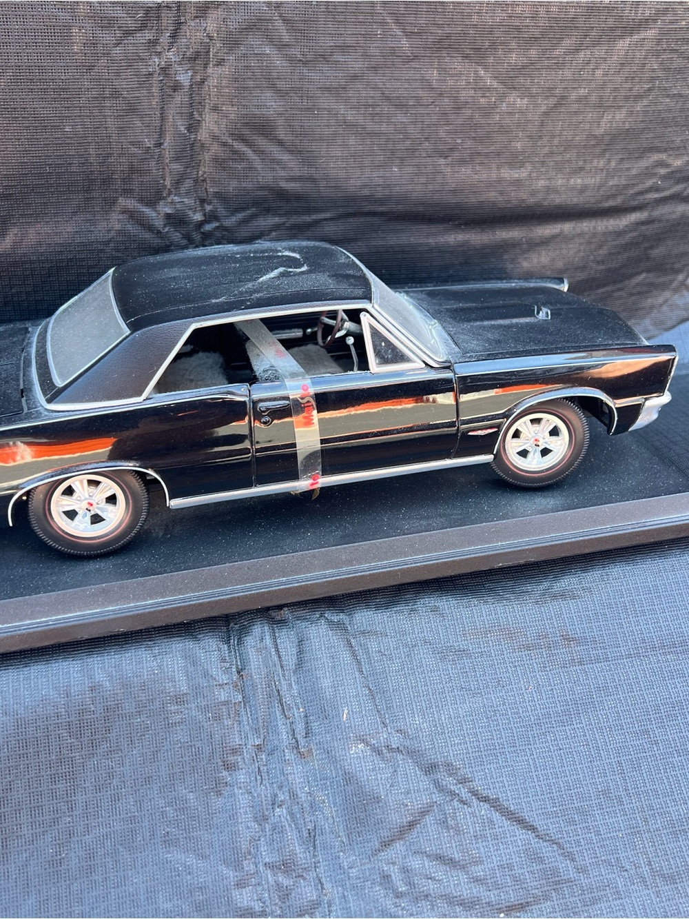 Black 1965 Pontiac GTO Model Car - Home Accent - Picture 3 of 6